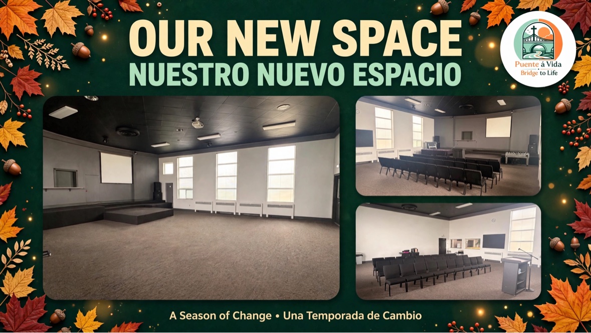 Our new gathering space